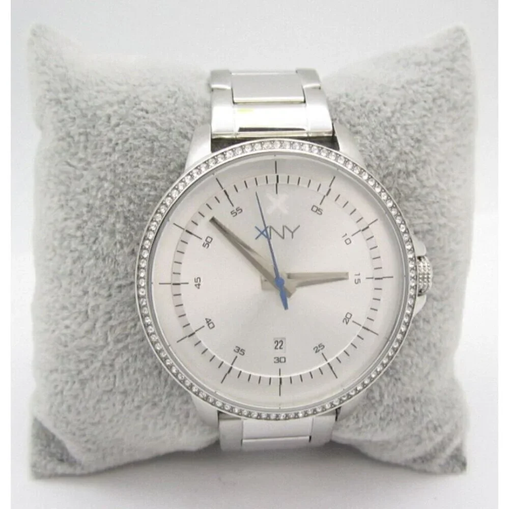 Women XNY Quartz WR‎ Analog 40mm Dial Round Watch (G776) 